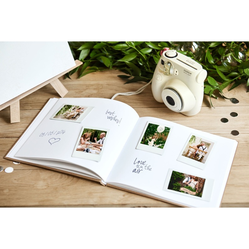 Gold Ornamental Heart Wedding Guest Book