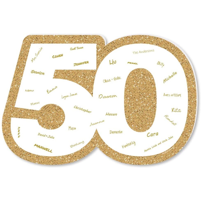 We Still Do - 50th Wedding Anniversary - Guest Book Sign - Anniversary Party Guestbook Alternative - Signature Mat
