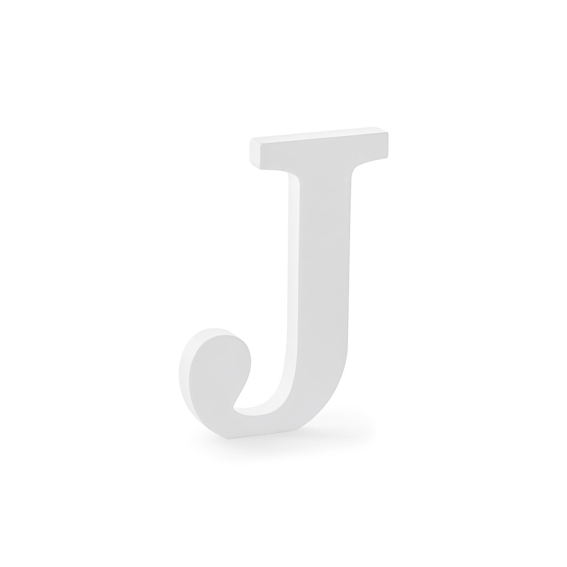 Wooden Letter J Wedding Decor