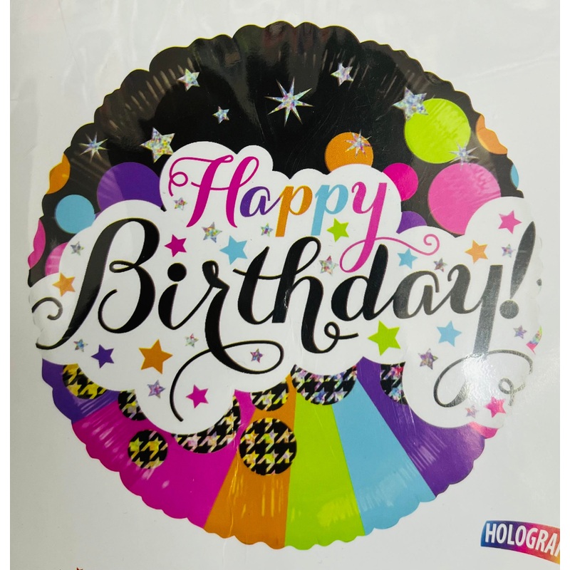 18" HBD FOIL BALLOON