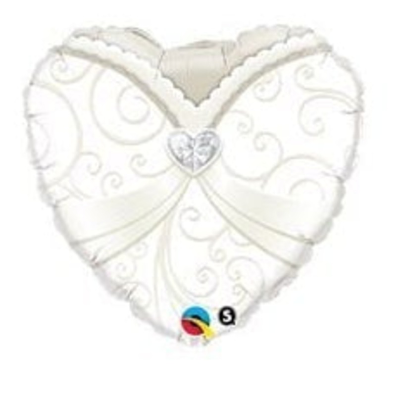 18'' Wedding Gown Foil Balloon