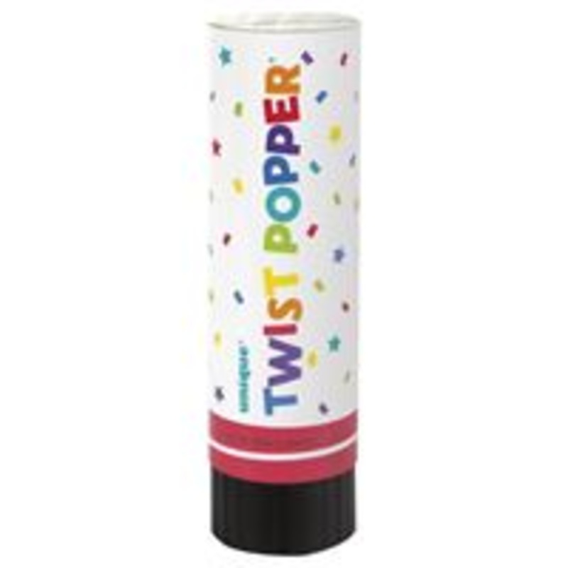 Confetti Twist 4" Popper  Fun Party Confetti Shooter for Birthdays, Weddings & Celebrations