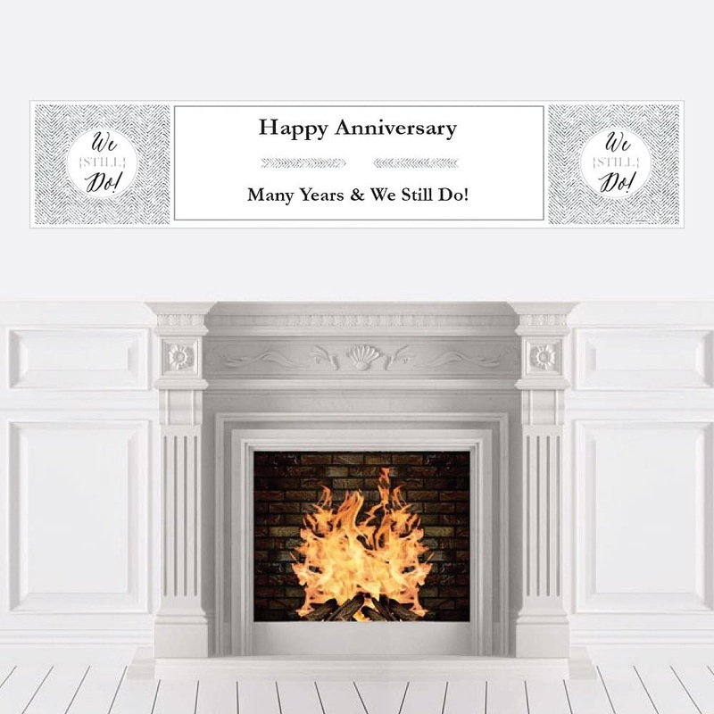 We Still Do - Wedding Anniversary Party Decorations Party Banner