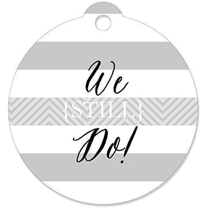 We Still Do - Wedding Anniversary - Party Favor Gift Tags (Set of 20)