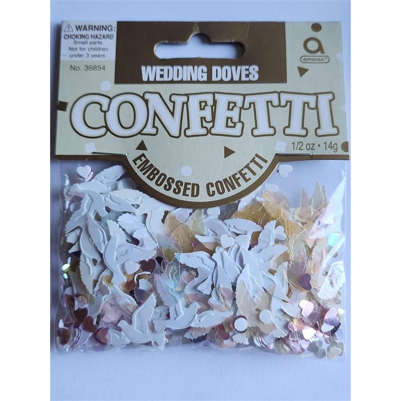 Wedding Doves Confetti 14g