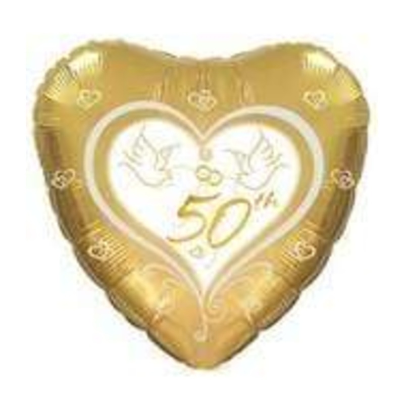 50th Wedding Anniversary 17 Balloon