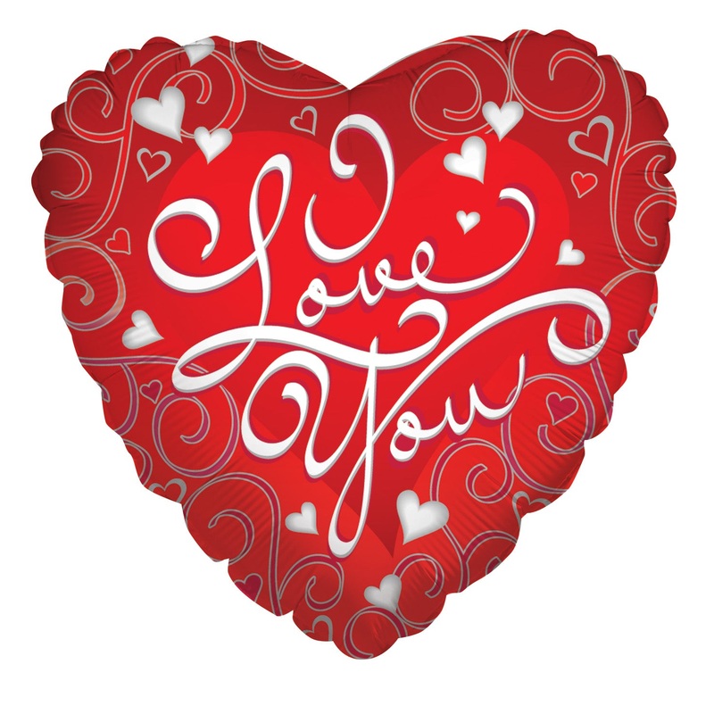 Love Swirls Balloon
