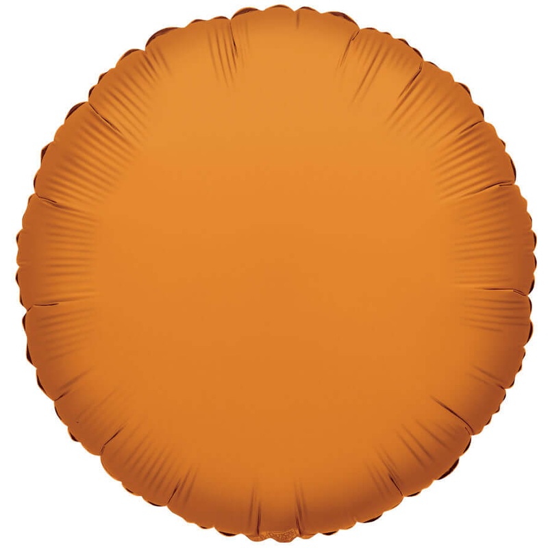 Orange Round Balloon