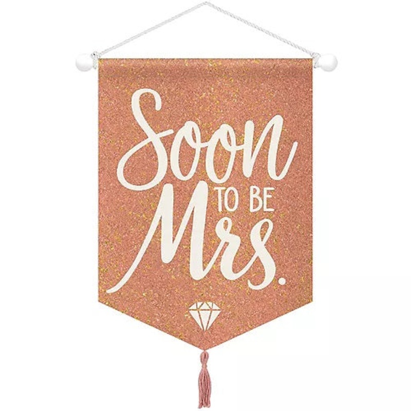 Soon To Be Mrs. Canvas Sign | Bridal Shower