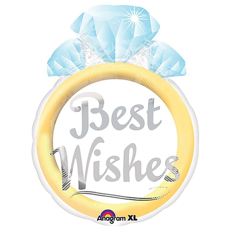 Wedding Best Wishes 21 Balloon