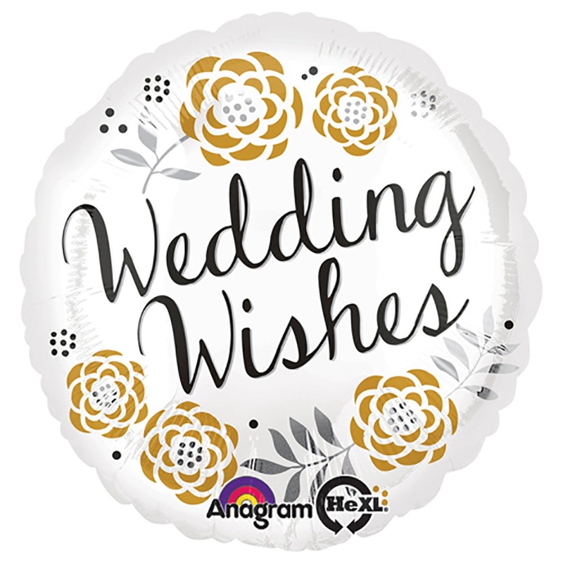 Wedding Congratulations 18 Balloon