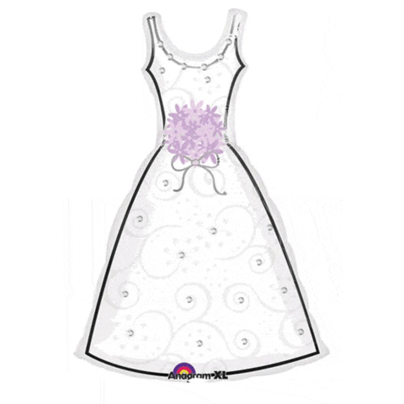 Wedding Dress 36 Balloon