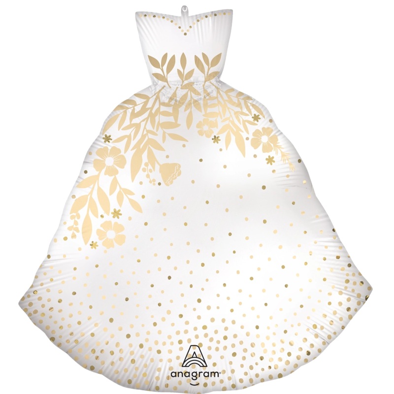 Wedding Dress Let's Toast 29 Balloon