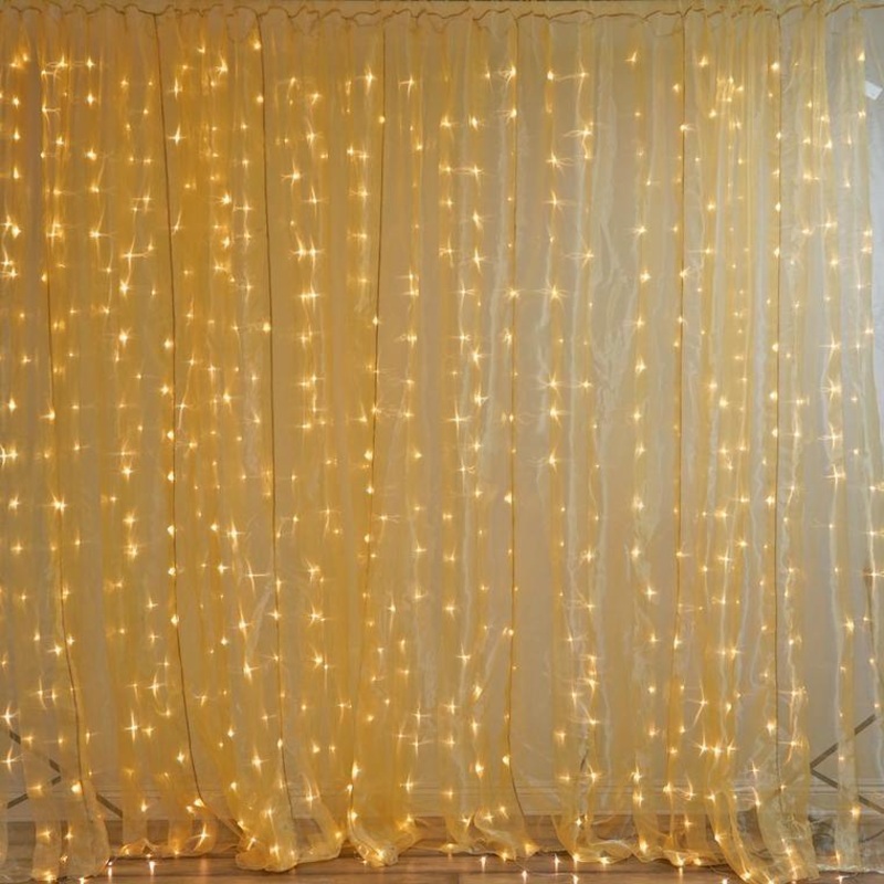 8 Modes Waterproof Christmas Tree Lights for Xmas Tree Wedding Party Bedroom Room Wall Decoration