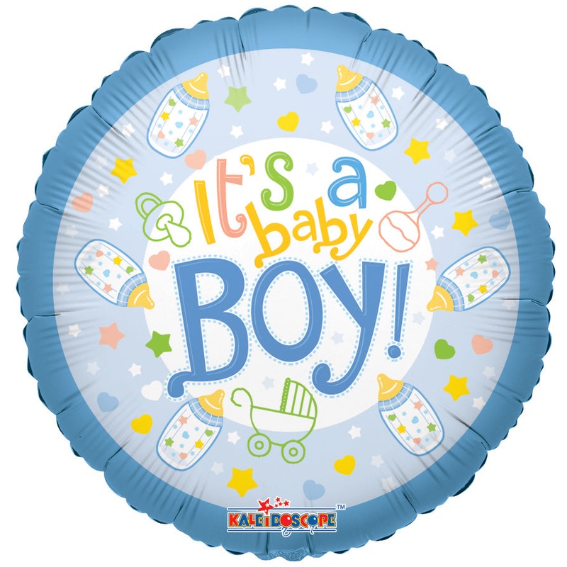 Boy Bottle Balloon
