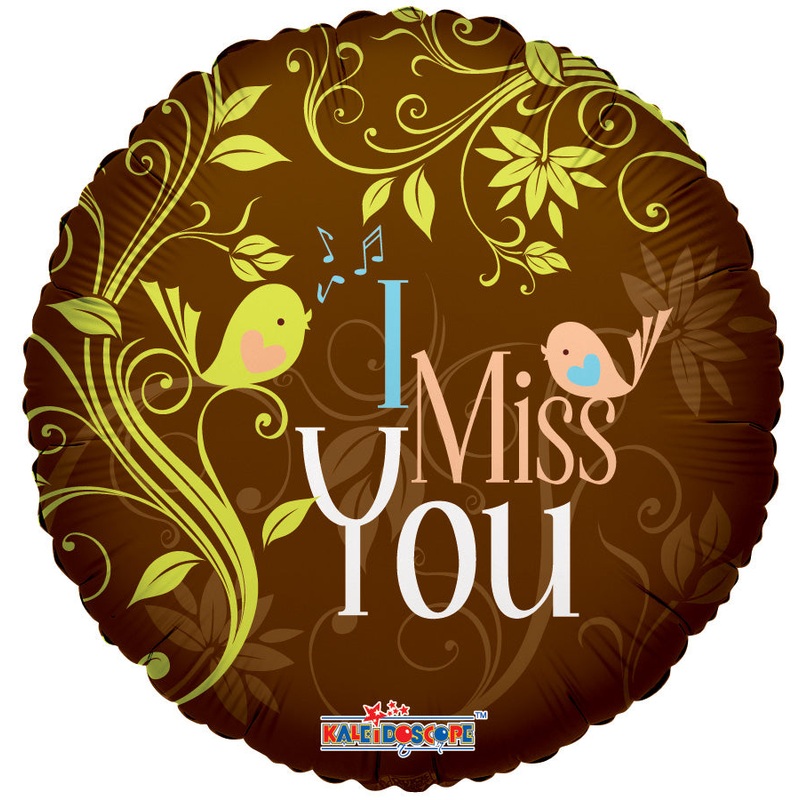 I Miss You Balloon