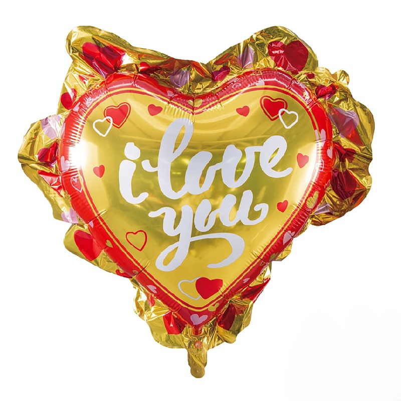 Ily Golden Balloon