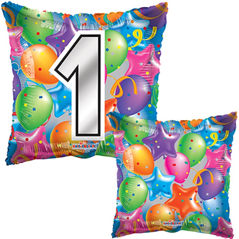 Number 1 Balloon