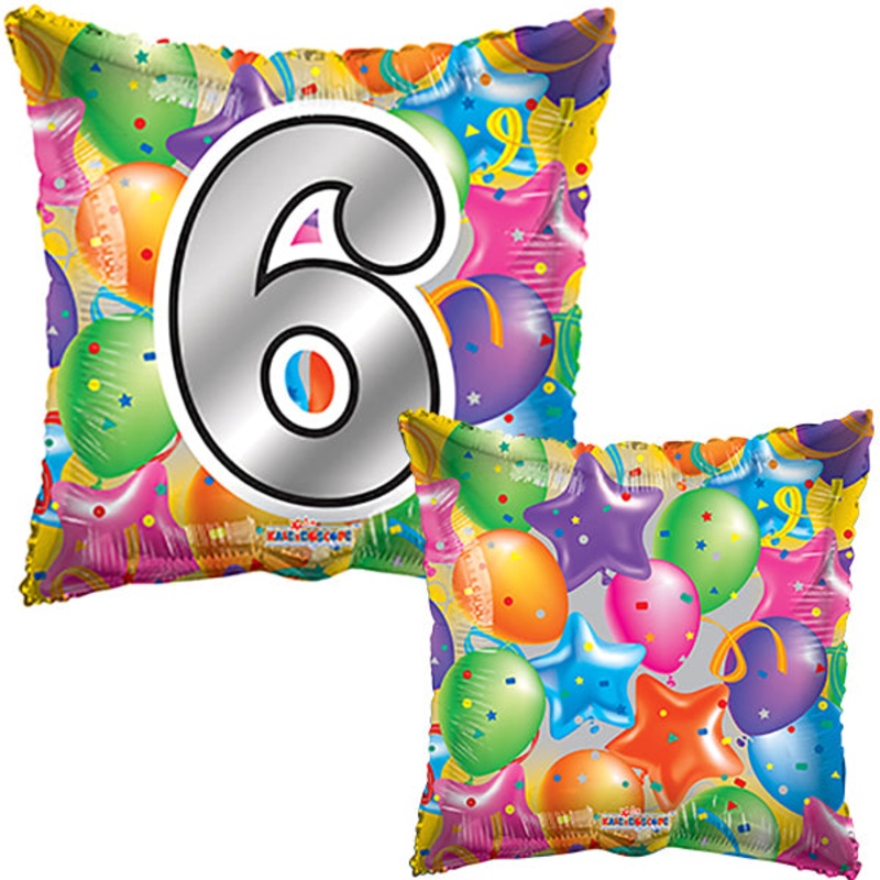 Number 6 Balloon