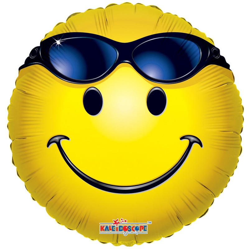 Smiley Glass Balloon