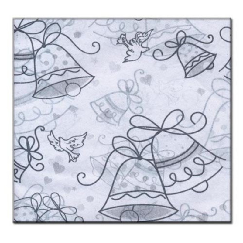 Wedding Bells Tissue Paper | 6 Count