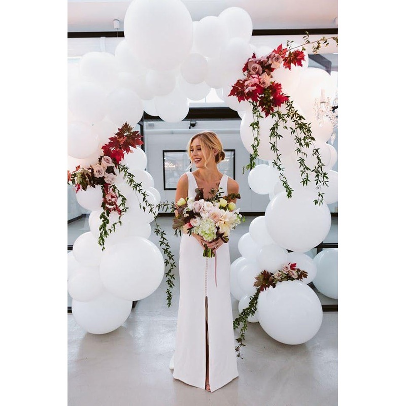 120pcs White Balloon Garland Kit Latex Balloons for Birthday Baby shower Wedding