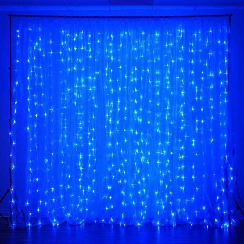 8 Lighting Modes for Bedroom Wedding Party Home Indoor Curtain