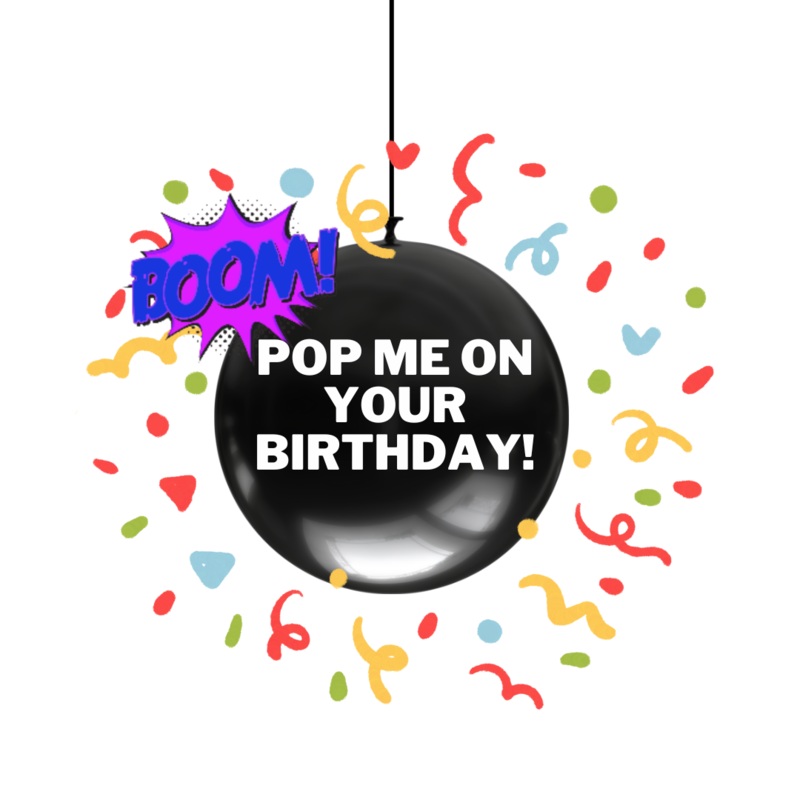 Birthday Pop Drops