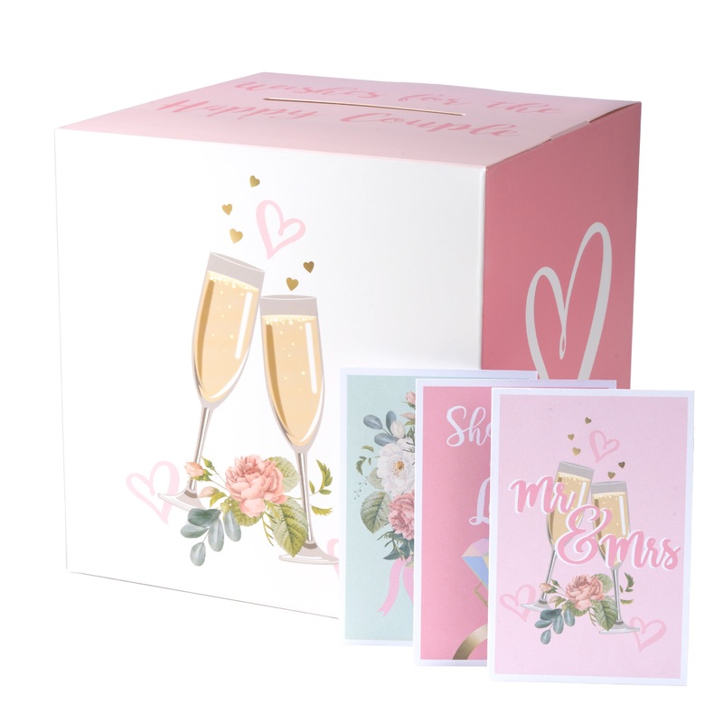 Bridal Shower and Wedding Party Game Wishing Well Box