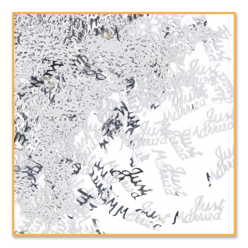 Just Married Confetti (0.5 Oz per Package)