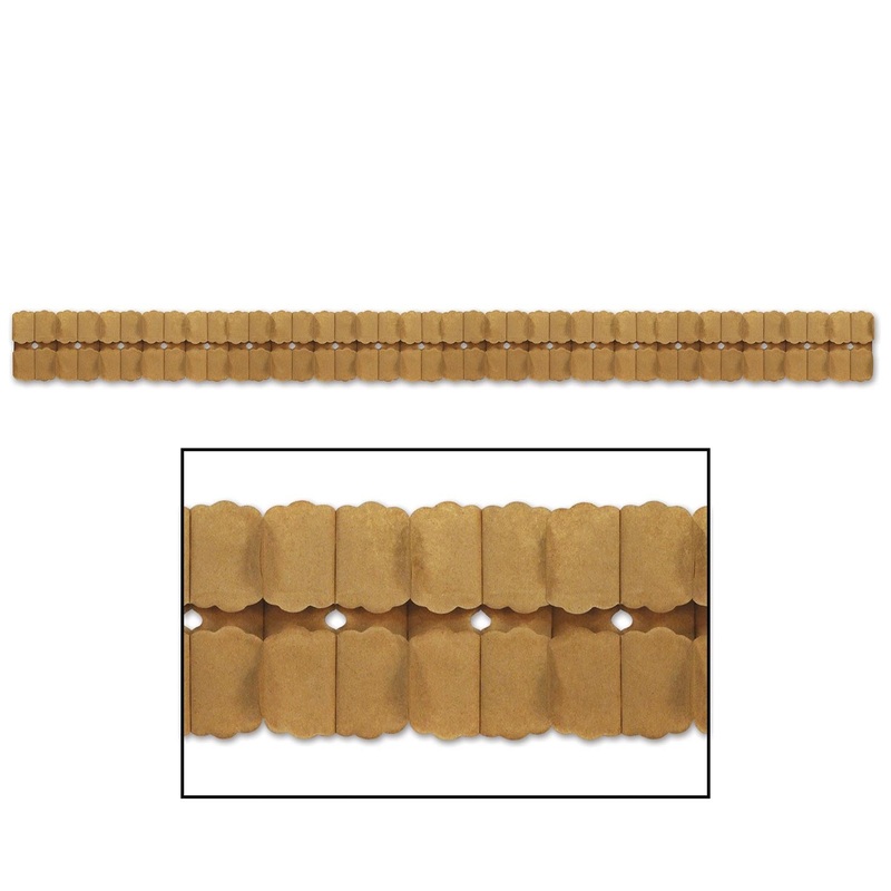 Kraft Paper Leaf Garland