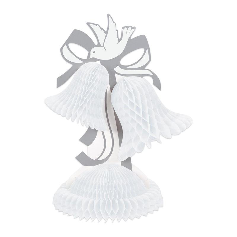 Tissue Wedding Bell Centerpiece