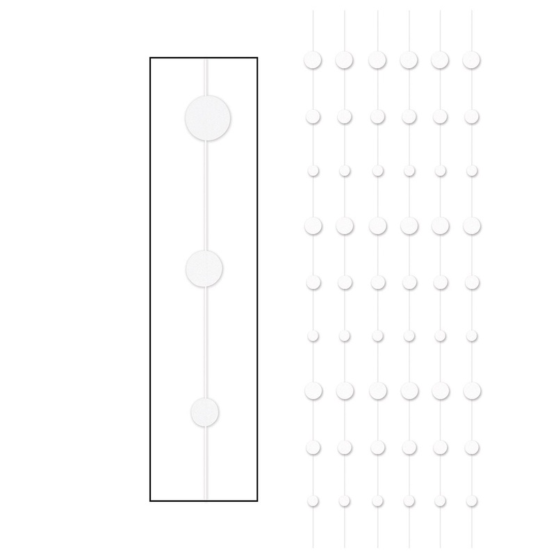 Wedding Party Dot Stringers - white (6 per Package)