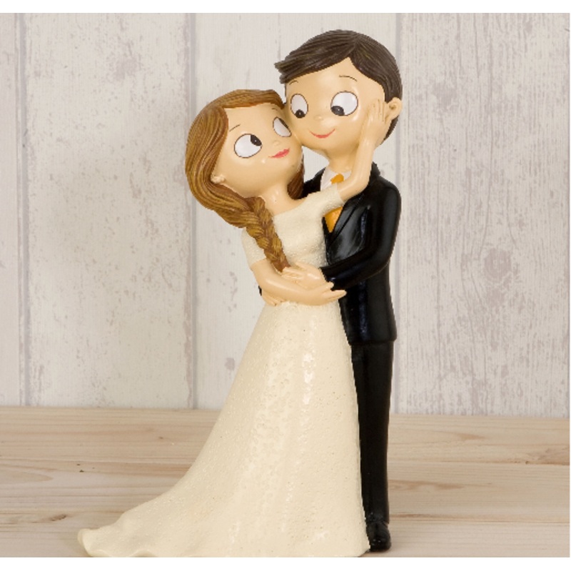 Caress Wedding Couple Figurine