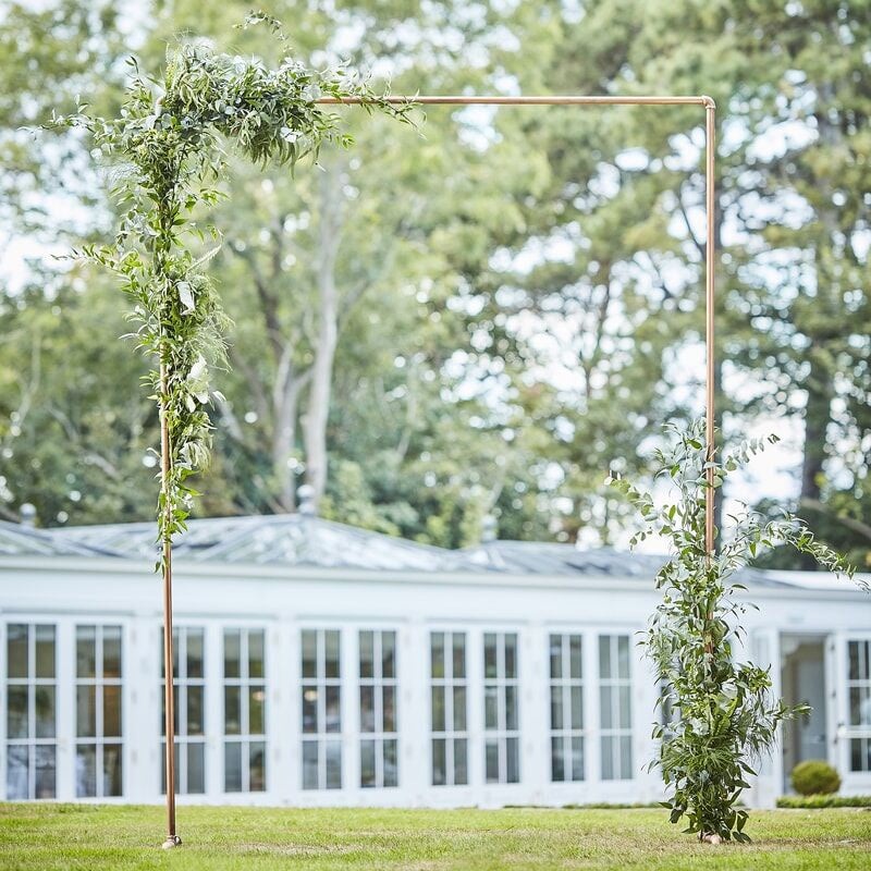 Copper Frame Wedding Arch - Rental