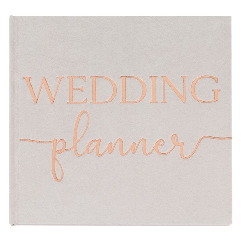 Grey Suede Wedding Planner