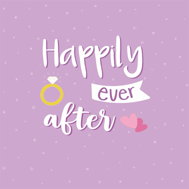 Happily Ever After Wedding Card