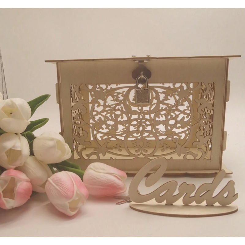 Rustic Wedding Card Box