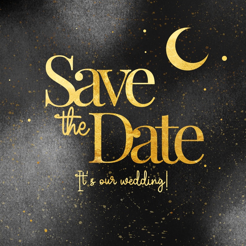 Save The Date It's Our Wedding