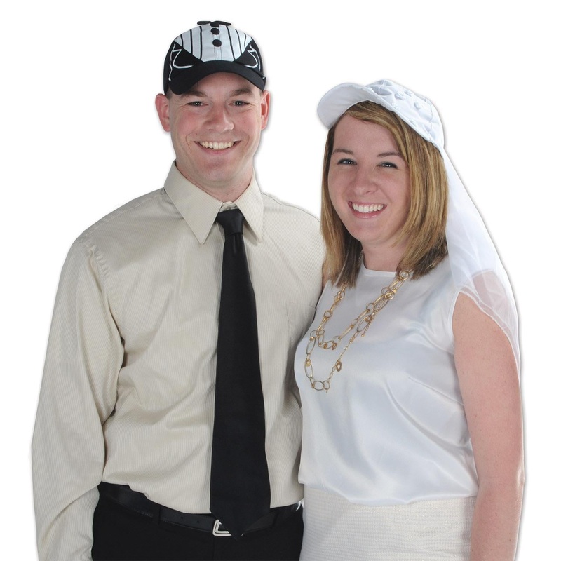 Wedding Black Tux Cap
