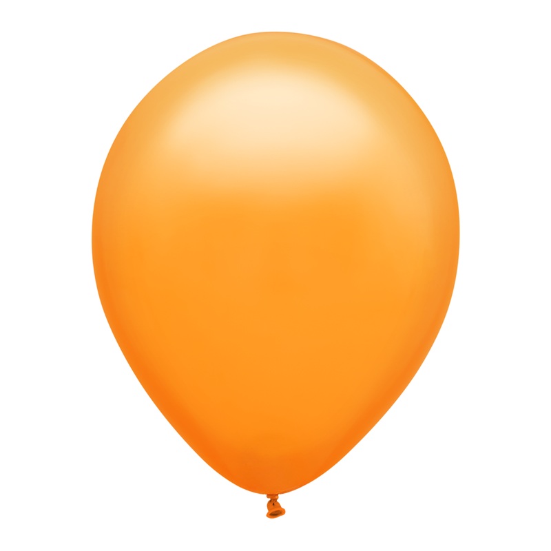 ORANGE LATEX BALLOON