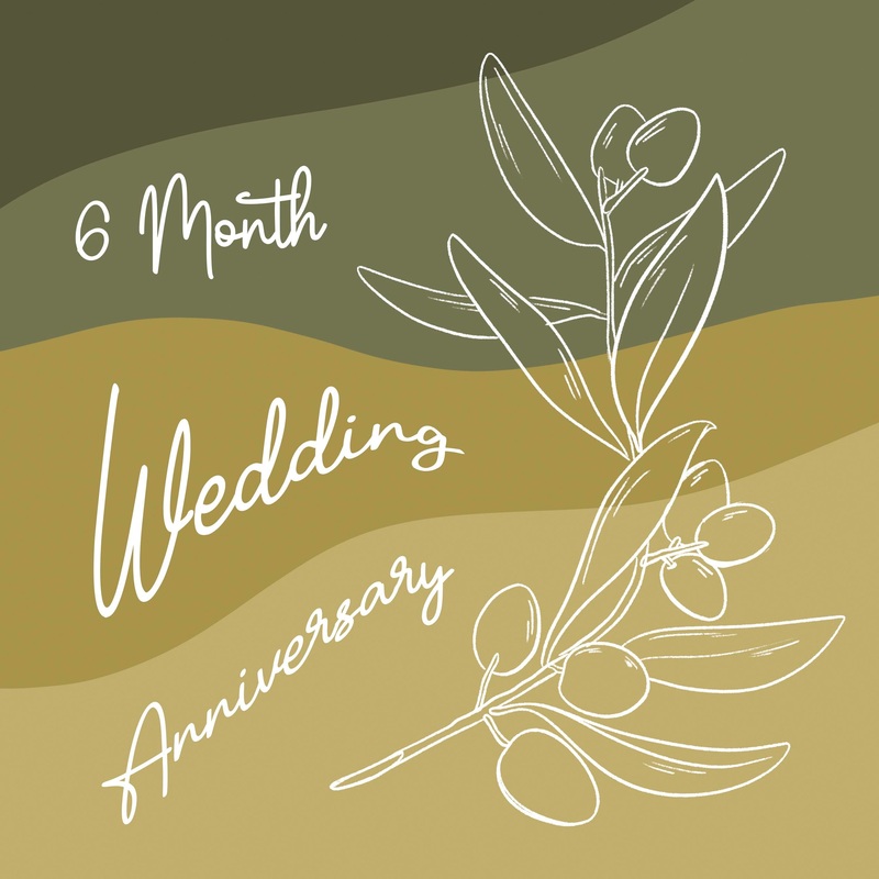 Wedding Anniversary 6th Month Berries