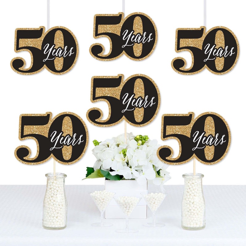We Still Do - 50th Wedding Anniversary - Decorations DIY Anniversary Party Essentials - Set of 20