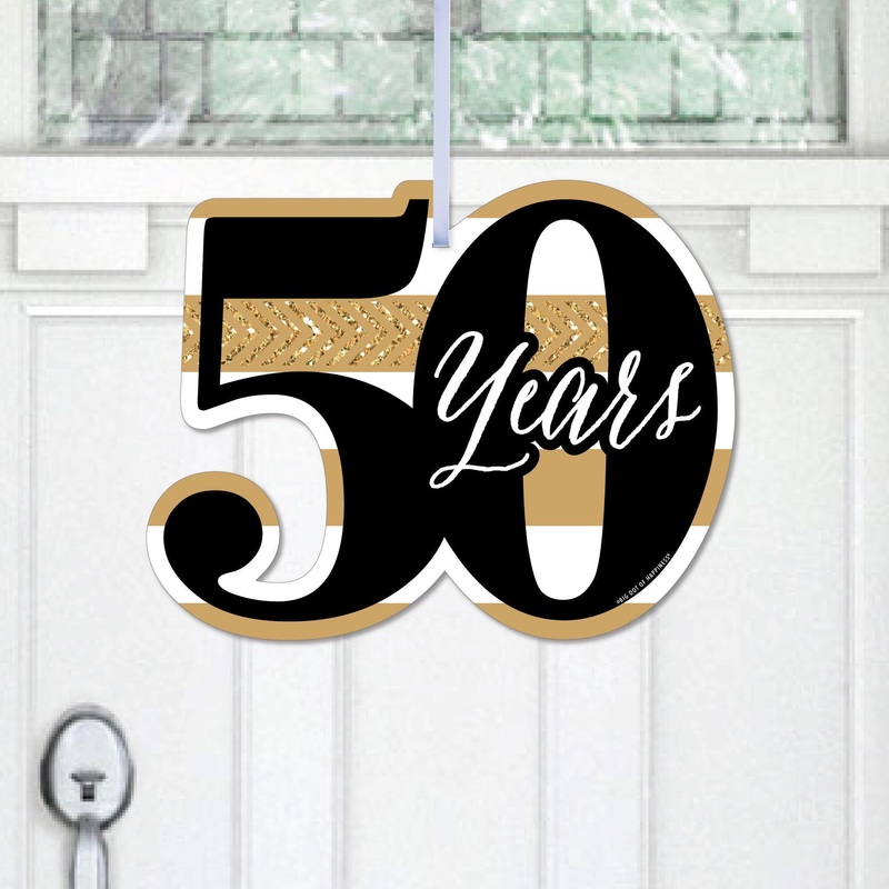 We Still Do - 50th Wedding Anniversary - Hanging Porch Anniversary Party Outdoor Decorations - Front Door Decor - 1 Piece Sign