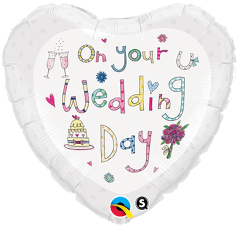 18" Rachel Ellen  Wedding Licensed Packaged Balloon