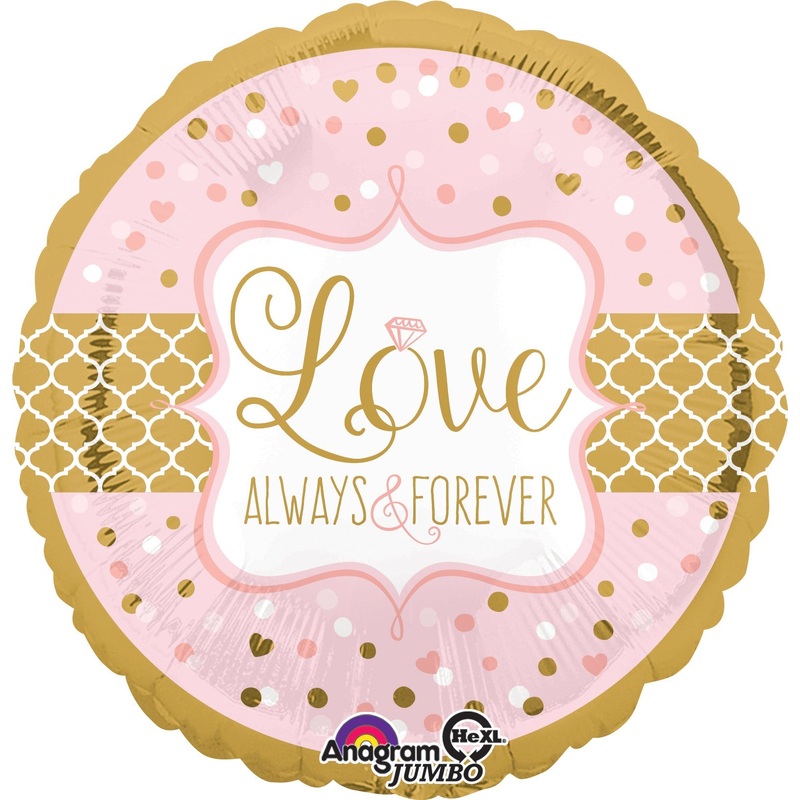 28" Sparkling Wedding Balloon