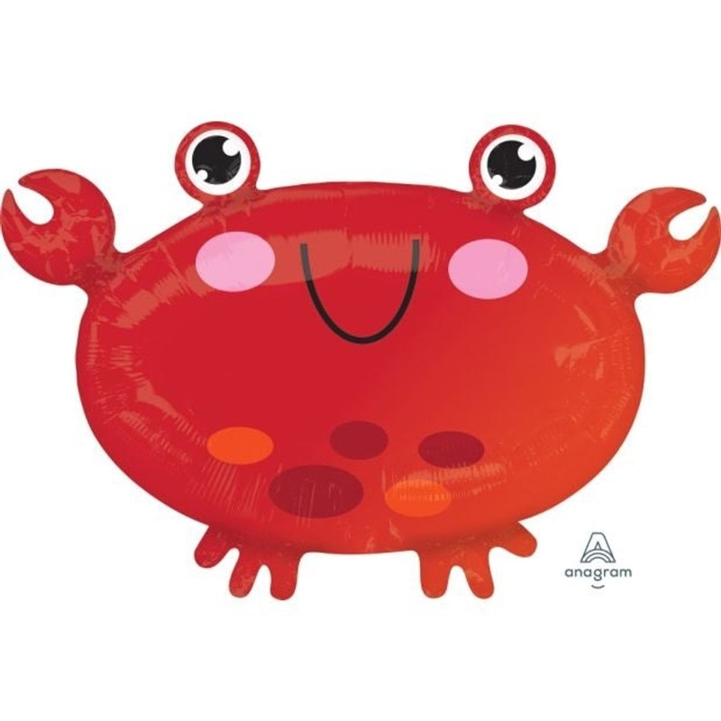 Jr Crab Foil Balloon