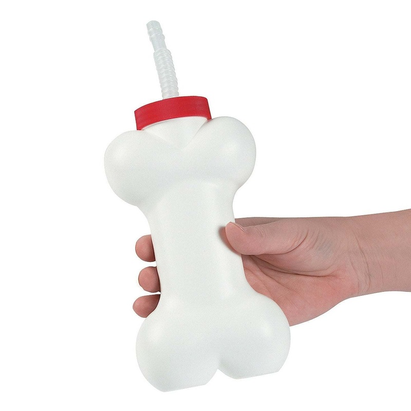 Bone Cup with Lid + Straw