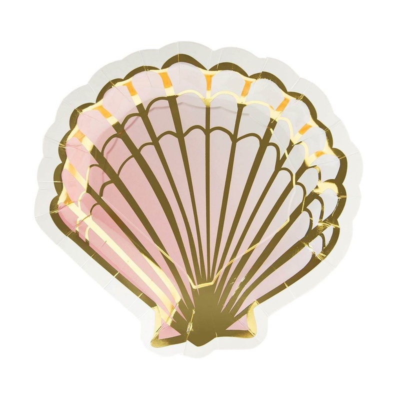 Clam Shaped Paper Plates