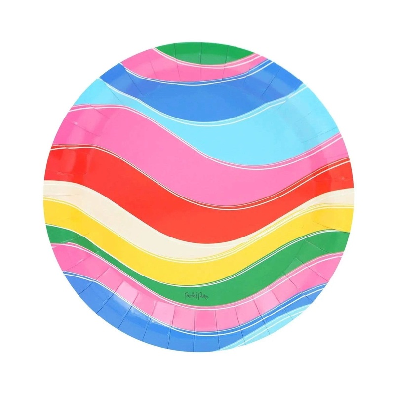 DINNER PLATE - WAVE HELLO